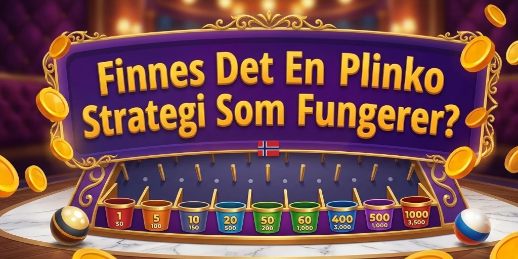 Finnes Det En Plinko Strategi Som Fungerer