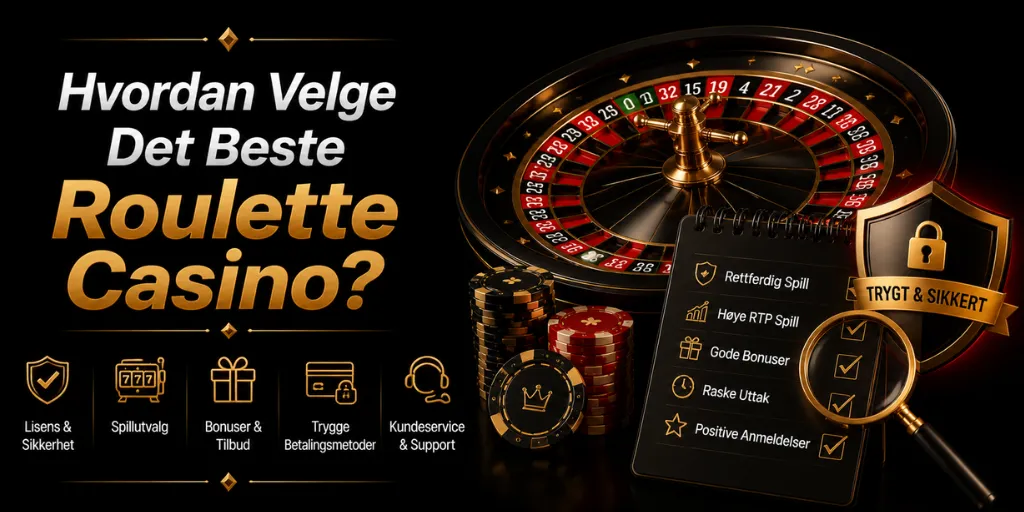 Hvordan Velge Det Beste Roulette Casino