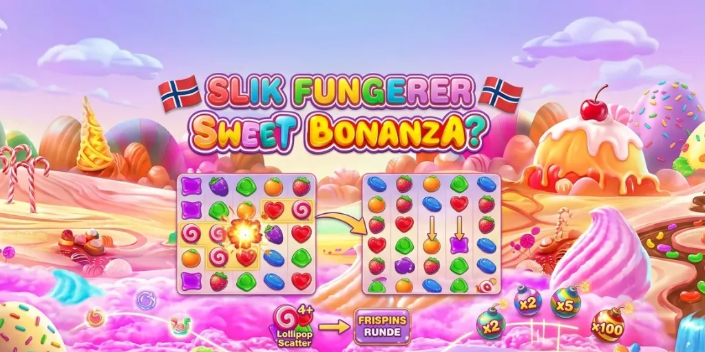 Slik Fungerer Sweet Bonanza
