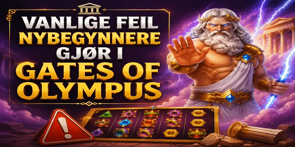 Vanlige Feil Nybegynnere Gjør I Gates Of Olympus